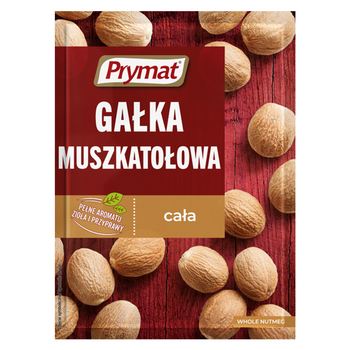 PRYMAT przyprawa GAŁKA MUSZKATOŁOWA CAŁA 2 sztuki