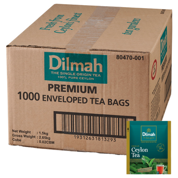 DILMAH herbata czarna PREMIUM CEYLON 1000 kopert