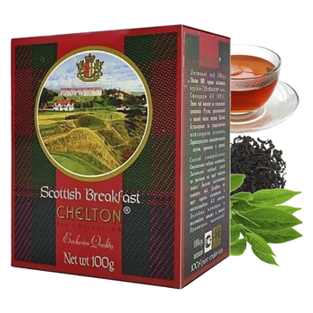 CHELTON herbata czarna liściasta SCOTTISH BREAKFAST 100G