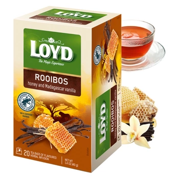 Miód Wanilia herbata Rooibos Loyd 20 torebek