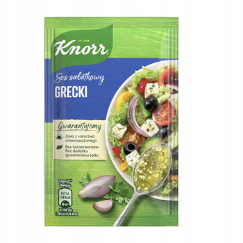 KNORR sos sałatkowy GRECKI 9G