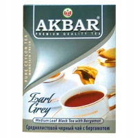 Akbar herbata czarna Earl Grey liściasta 100 g