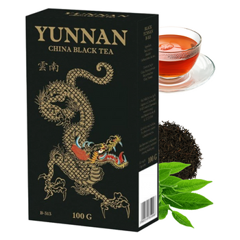 YUNNAN B-313 HERBATA CZARNA LIŚCIASTA 100G