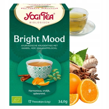 Yogi Tea Bright Mood herbata Dobry nastrój 17 torebek