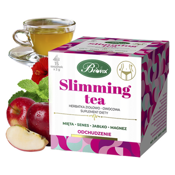 Bifix herbata ziołowo-owocowa slimming tea odchudzanie 15 saszetek