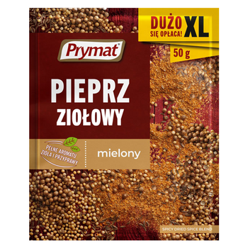 PRYMAT PIEPRZ ZIOŁOWY MIELONY XXL 50G