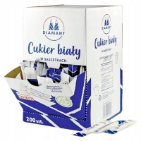 Diamant cukier biały w saszetkach 200 sztuk 1 kg