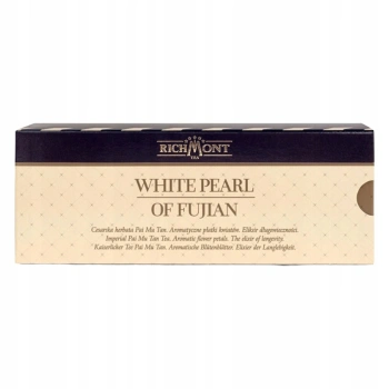 Biała herbata Richmond White Pearl of Fujian 12 saszetek