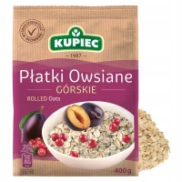 Kupiec Płatki Owsiane górskie 400 g
