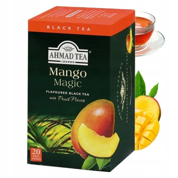 Ahmad tea Mango Magic herbata czarna 20 torebek