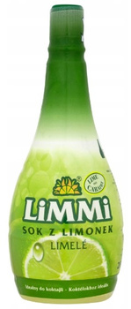 Sok z wyciśniętych limonek sok limonka Limmi 200ml