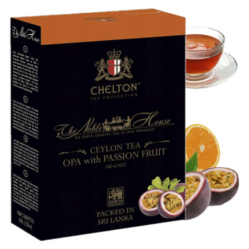 CHELTON herbata czarna OPA with PASSION FRUIT liściasta cejlońska 100G