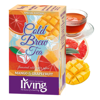 IRVING COLD BREW TEA herbata na zimno MANGO GREJPFRUT 20 KOPERT