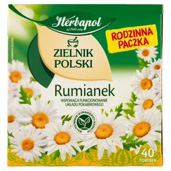 Rumianek herbata ziołowa Herbapol 40 torebek