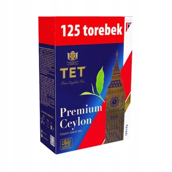 TET herbata czarna Premium Ceylon 125 torebek