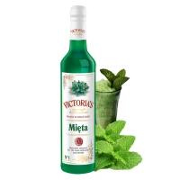 Victoria's syrop barmański Mięta do drinków i deserów 490 ml