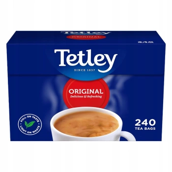 Tetley Original herbata czarna ekspresowa 240 okrągłych torebek