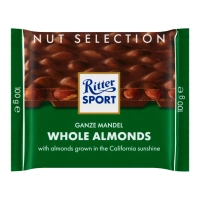 Ritter Sport Czekolada mleczna z całymi migdałami 100 g