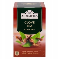 Ahmad Tea Clove herbata czarna z kawałkami goździków 20 kopert