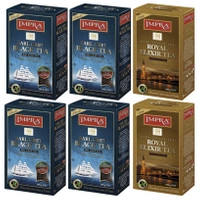 Zestaw prezentowy herbata czarna liściasta Impra 6x100 g