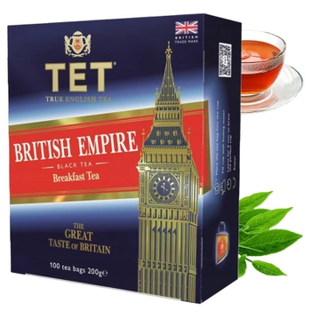Herbata czarna TET British empire 100 torebek