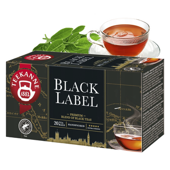 TEEKANNE herbata czarna BLACK LABEL 20 torebek