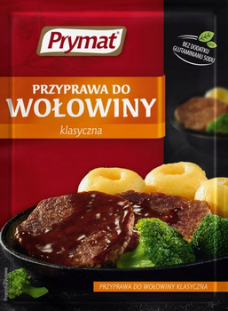 PRYMAT PRZYPRAWA DO WOŁOWINY KLASYCZNA 20G