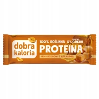 Dobra kaloria Baton proteinowy krem orzechowy z nutą karmelu 42g 