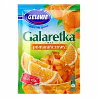 Gellwe Galaretka o smaku pomarańczowym 72 g