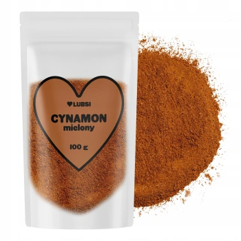 Lubsi Cynamon mielony korzenna przyprawa wysoka jakość 100 g