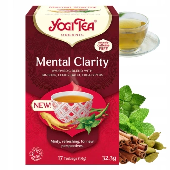 Yogi Tea Mental Clarity herbata 17 torebek