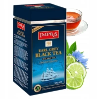Impra Earl Grey herbata czarna puszka 200 g