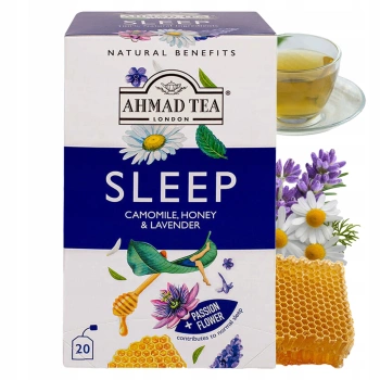 Ahmad Tea Sleep napar z rumianku miodu i lawend 20 torebek