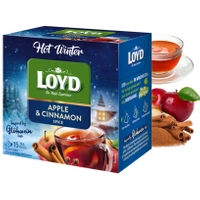 Jabłko Cynamon herbata zimowa rozgrzewająca Loyd 15 torebek